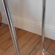 White marbled formica stool 70s