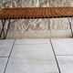 Table basse rotin métal Raoul Guys