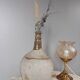 Cruche poterie antique grès brut imparfait, 18/19eme