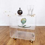 Serving Plexiglas and brass years 70/80