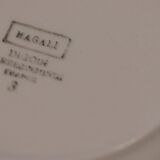 6 hollow plates Sarreguemines and Badonviller