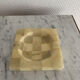 Vintage yellow square alber ashtray tiles