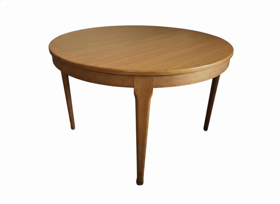 Scandinavian extendable teak table from the 1960s.