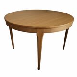 Scandinavian extendable teak table from the 1960s.