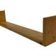 Étagère murale en bois vintage en pin