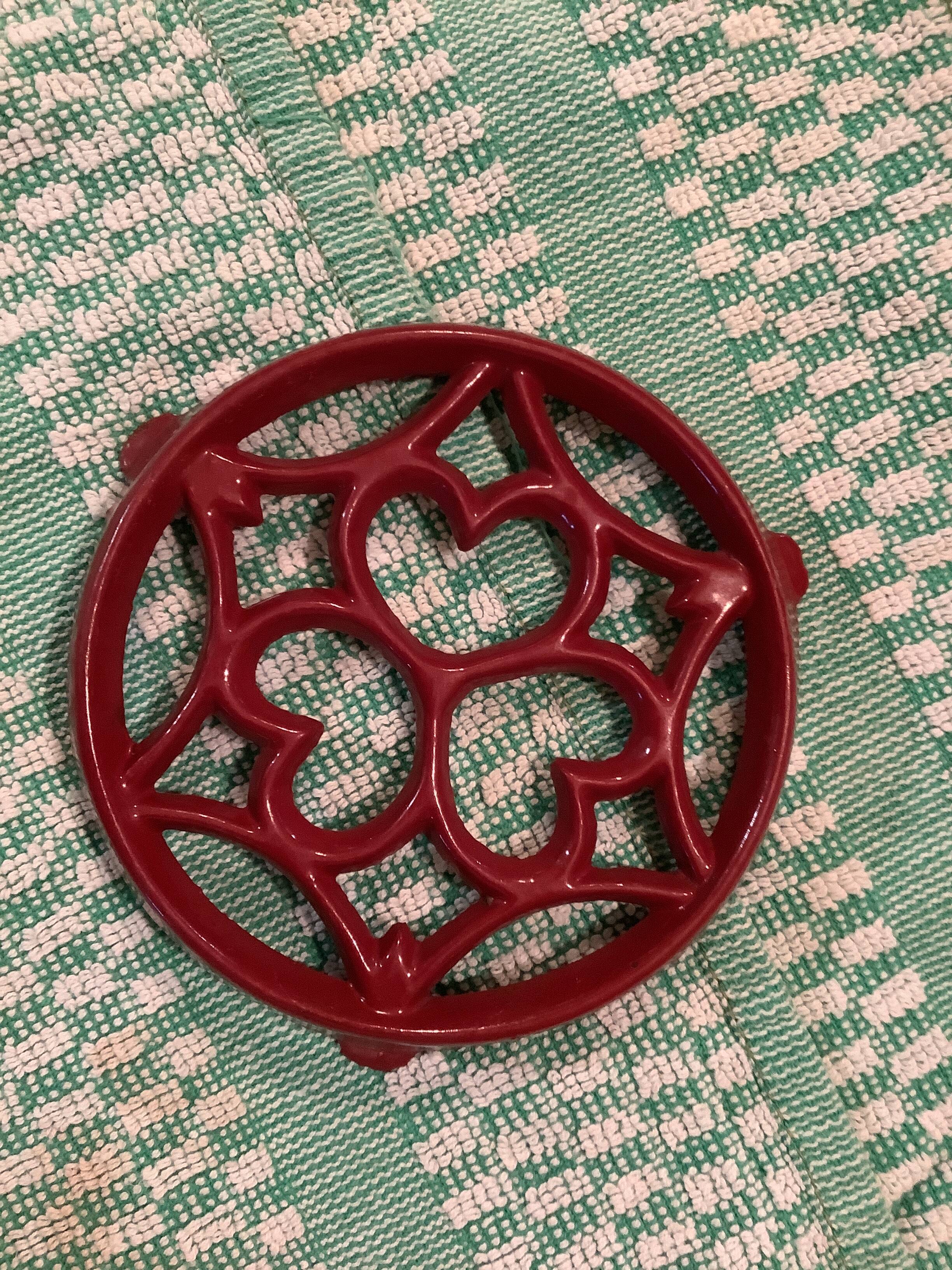 Mini vintage trivet