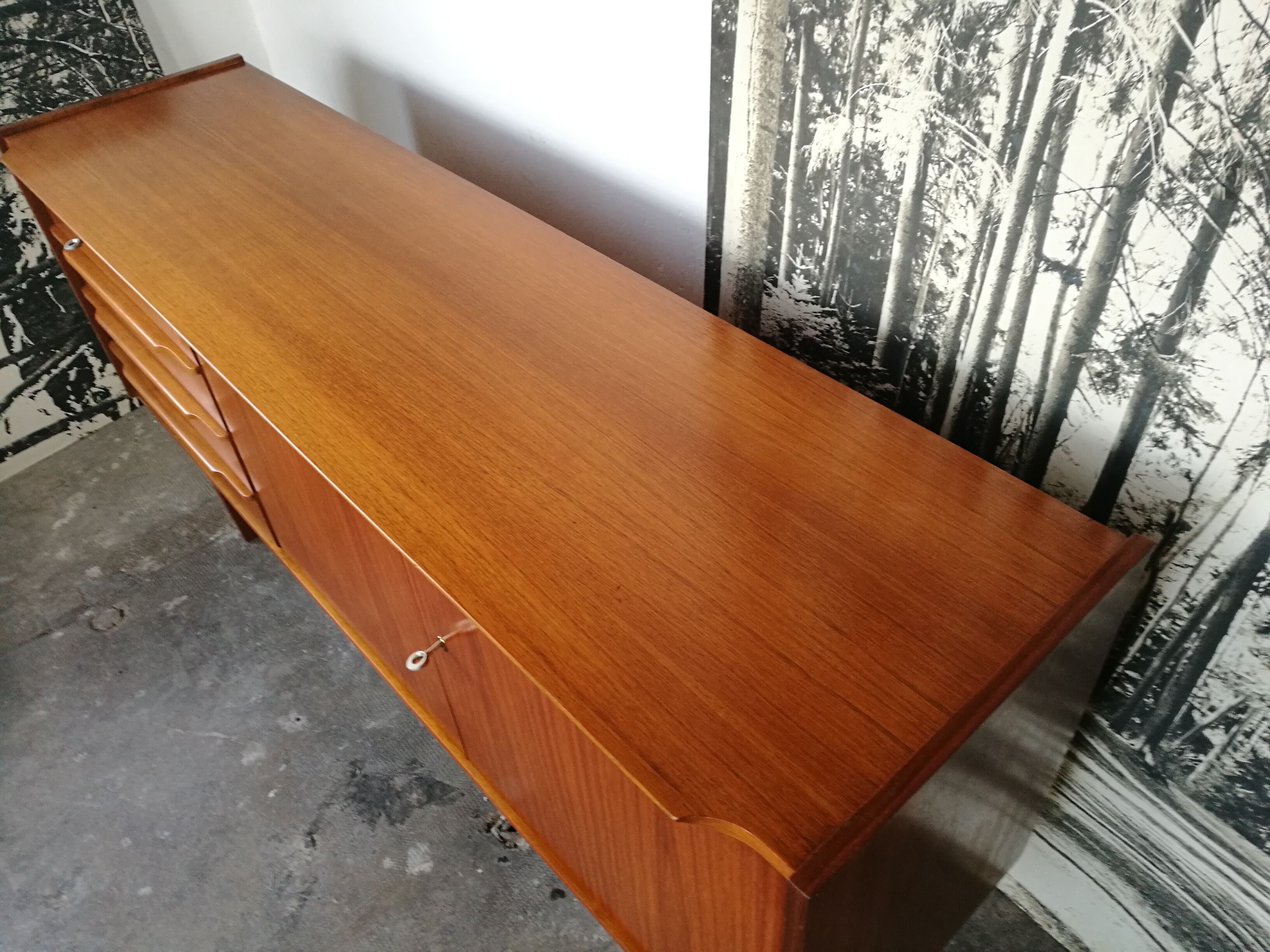 Scandinavian teak sideboard