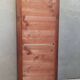 Large Empire mahogany mirror