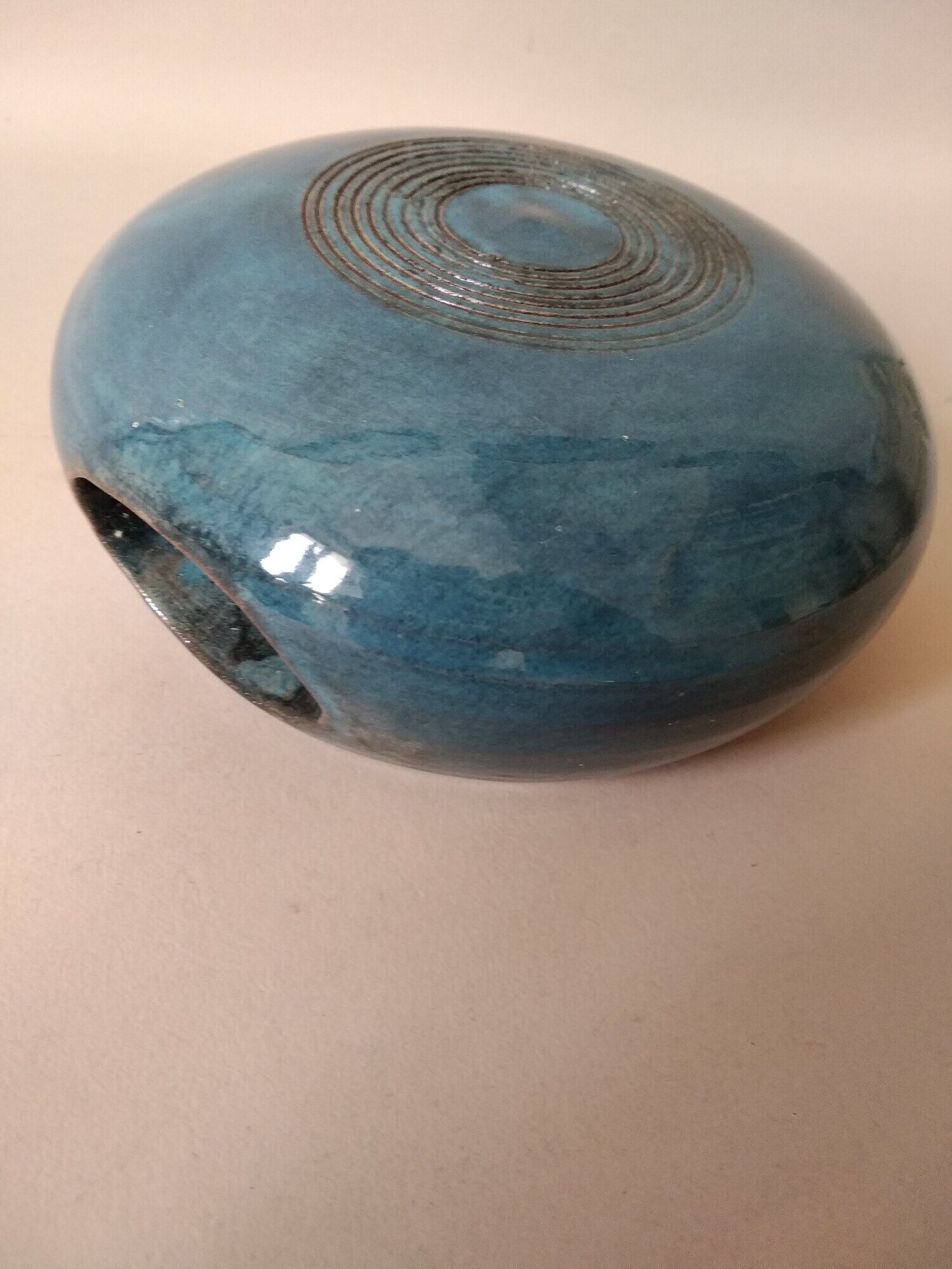 Ceramic wall vase 60s ° Jean Varoqueaux La Poterie Perigordine