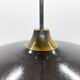Space Age Metal Pendant by LUDIB Bratislava, Czechoslovakia, 1960's