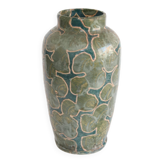 Camouflage Vase by Michael Andersen & Sons, Denmark, c. 1916-1920