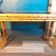Bamboo console Vivai del Sud 1970s