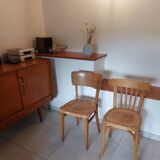 2 bistro chairs, Thonet brand