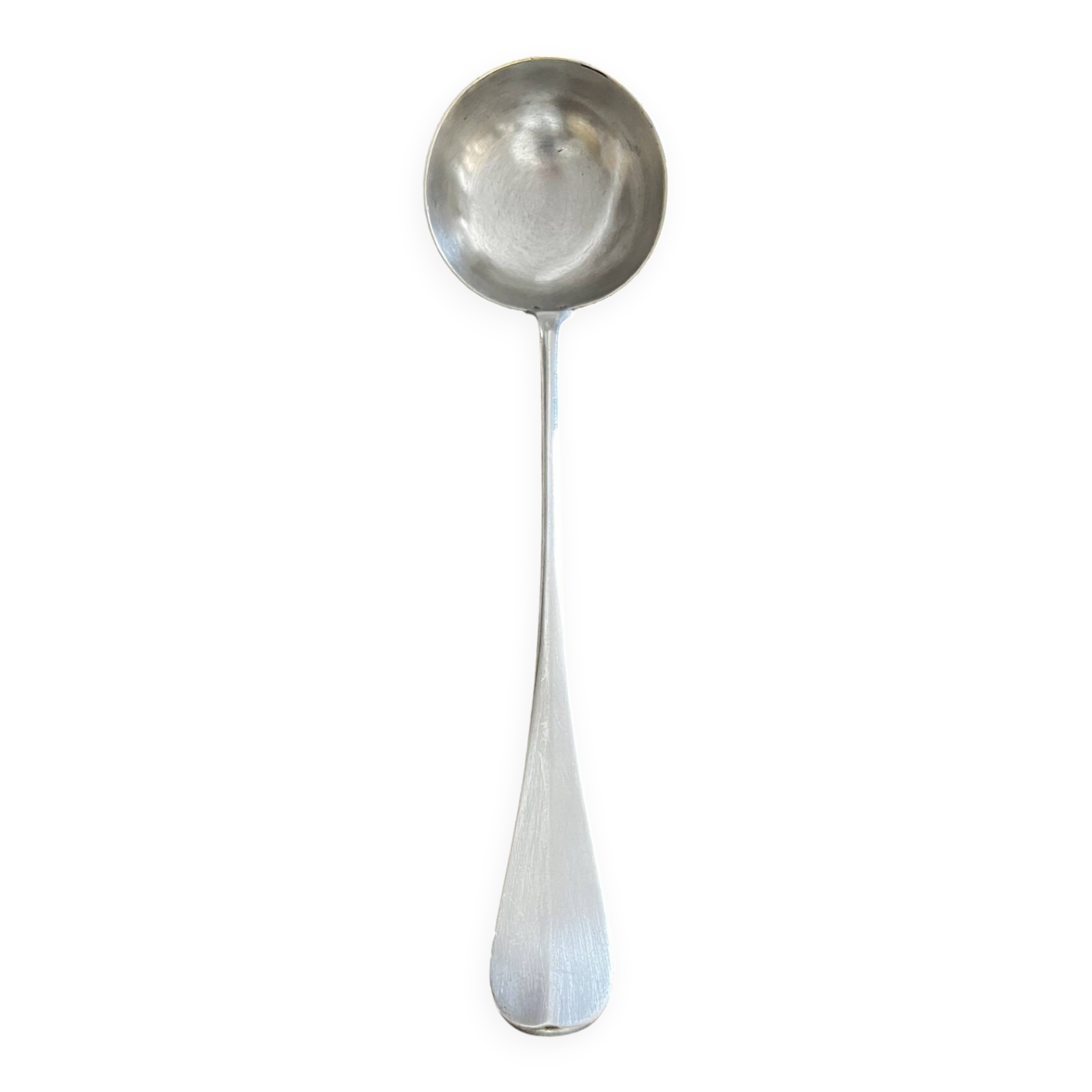 Silver-plated ladle