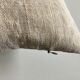 Farm hemp cushion 19th back of old linen 40cm x 30cm