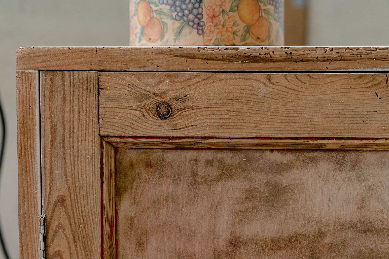 Rough wood farm tub