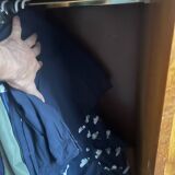 Small wicker cupboard