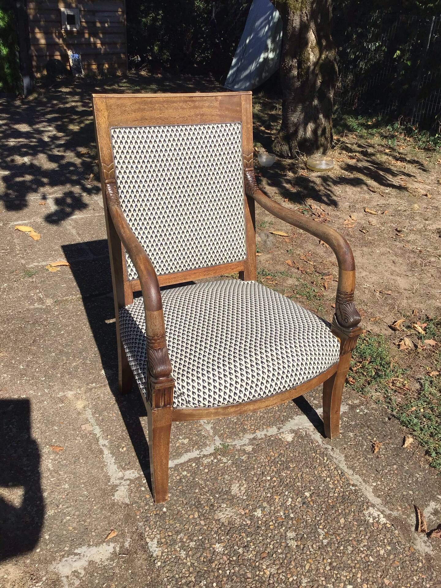 Empire armchair