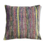 Vintage turkish kilim cushion cover 60 x 60 cm