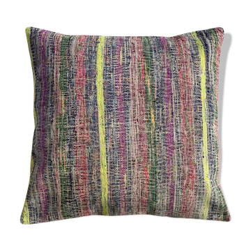 Housse de coussin kilim turque vintage 60 x 60 cm