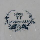 Hollow ceramic dish from badonviller tf model mure