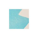 Collection of 4 abstract paintings in light blue signed Eawy.