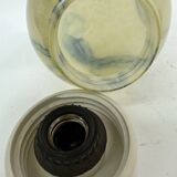 Thabur art deco marbled glass ceiling lamp , 1930s the Netherlands