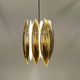 Kastor lamp in brass, designed by Jo Hammerborg in 1969 and produced by Fog og Mørup.
