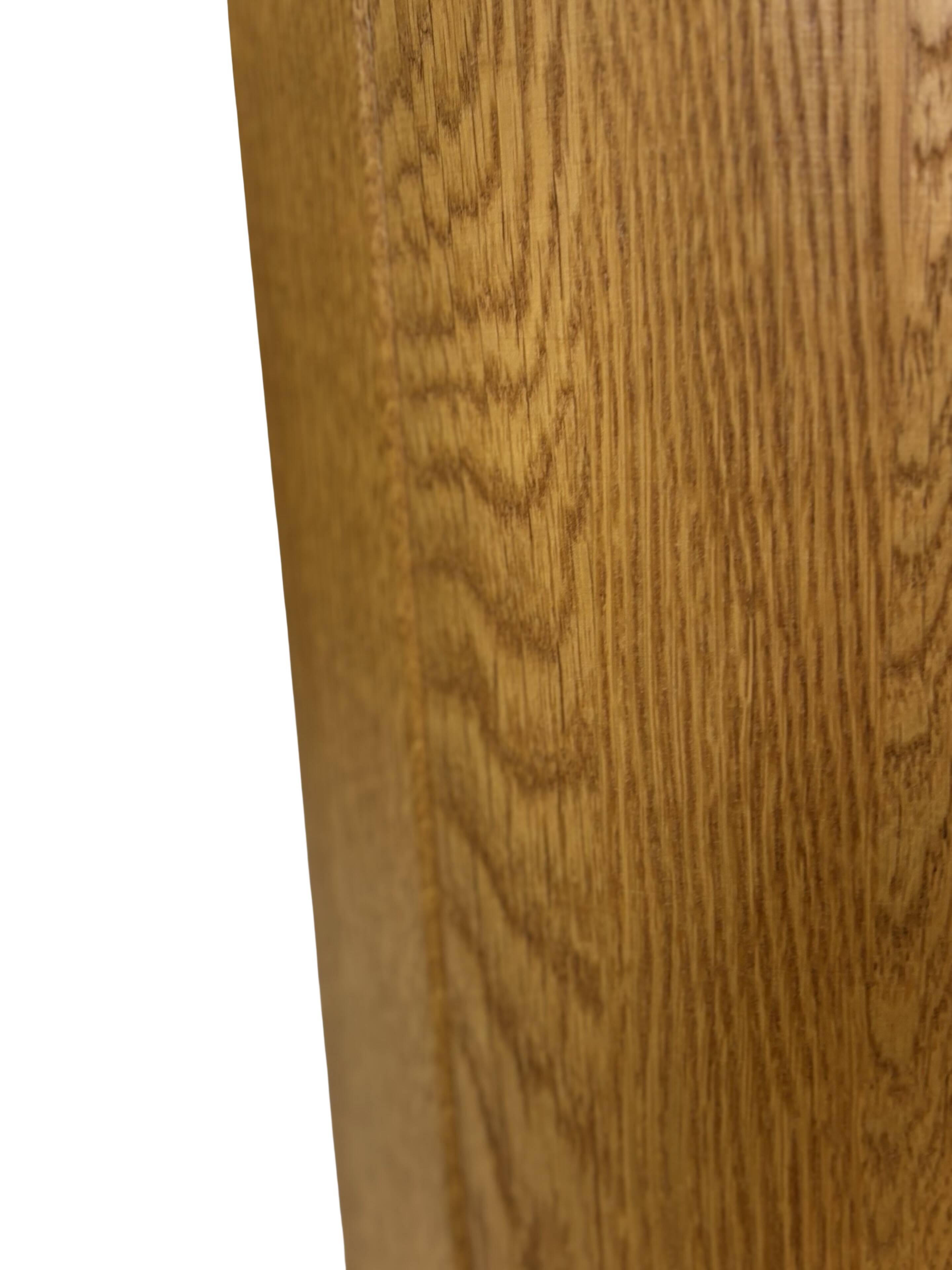 Porte-parapluie vintage en chêne, design de rangement minimaliste des années 60