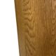 Vintage umbrella holder in oak basket storage design of the 1960s minimalis
