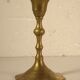 Bougeoir en laiton 12 cm