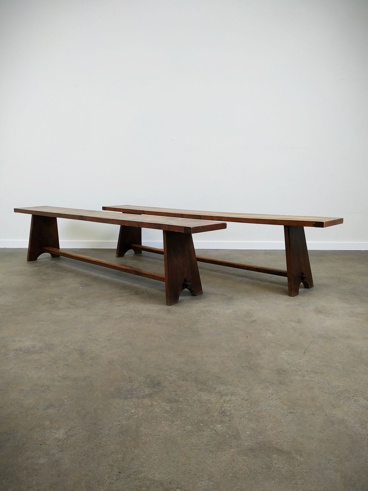 Pair of farm benches 200 cm