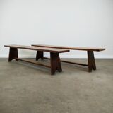 Pair of farm benches 200 cm