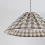 Malala "beige" large tile conical pendant light