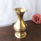 Vase soliflore laiton doré