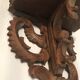 Farm wooden wall shelf