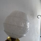 Table lamp foot bronze Art Deco style