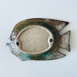Ceramic fish-shaped cup