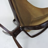 Falcon Chair and Ottoman by Sigurd Ressell, 1970s