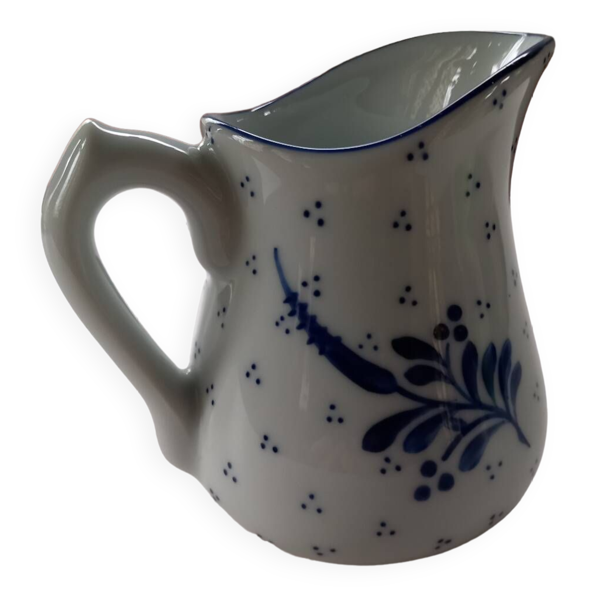 Petit pot à lait en porcelaine de Limoges