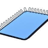 Vintage Mandal mirror designed by Francis Cayouette for IKEA 2008