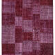 Handmade Oriental Contemporary 199 cm x 300 cm Red Patchwork Carpet