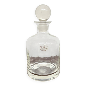 Vintage Paris crystal whisky decanter with original label