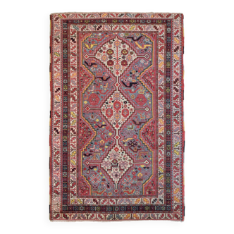 Vintage - Tapis azerbaïdjanais tissé à la main