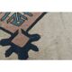 1970s Vintage Turkish Handmade Wool & Cotton Beige Area Rug 158x246