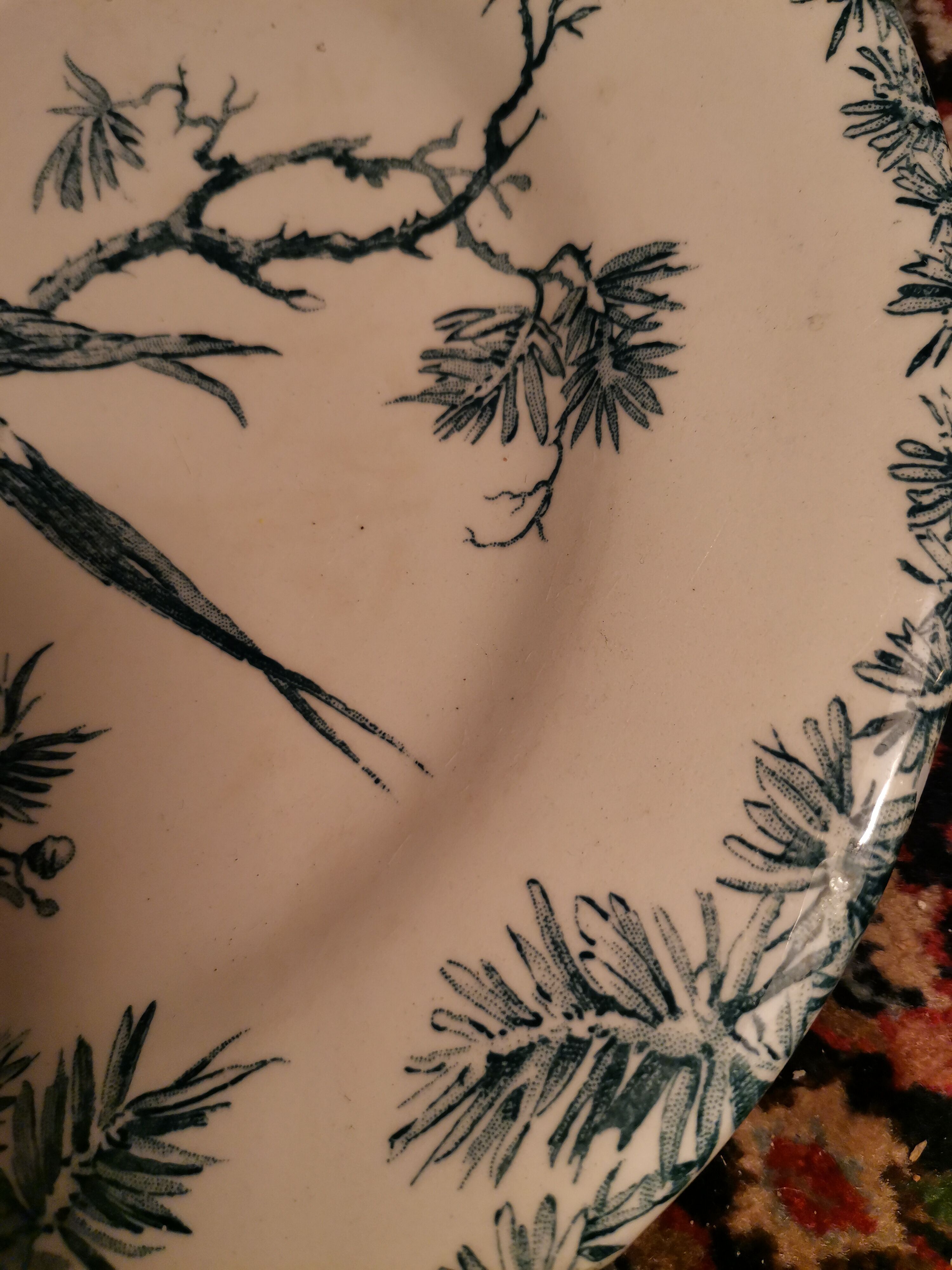 Plate Provencal Gien Bird