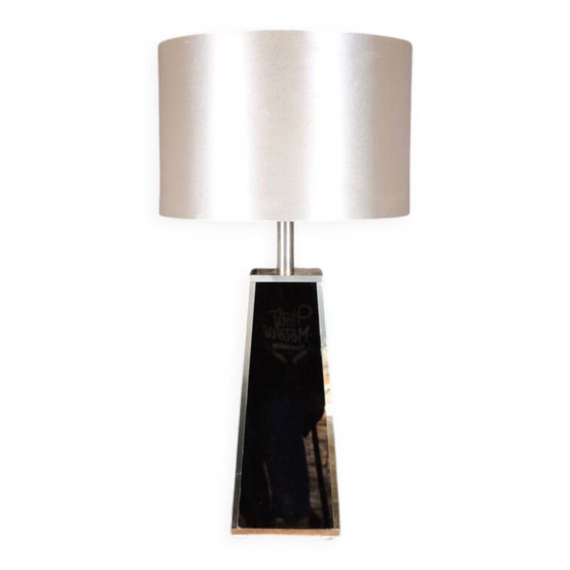 Lampe de table écaille de tortue, France, 1980