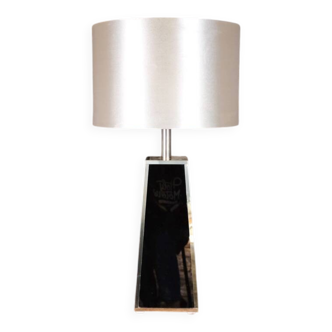 Lampe de table écaille de tortue, France, 1980