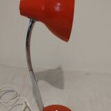 Orange bedside lamp from the 60s
