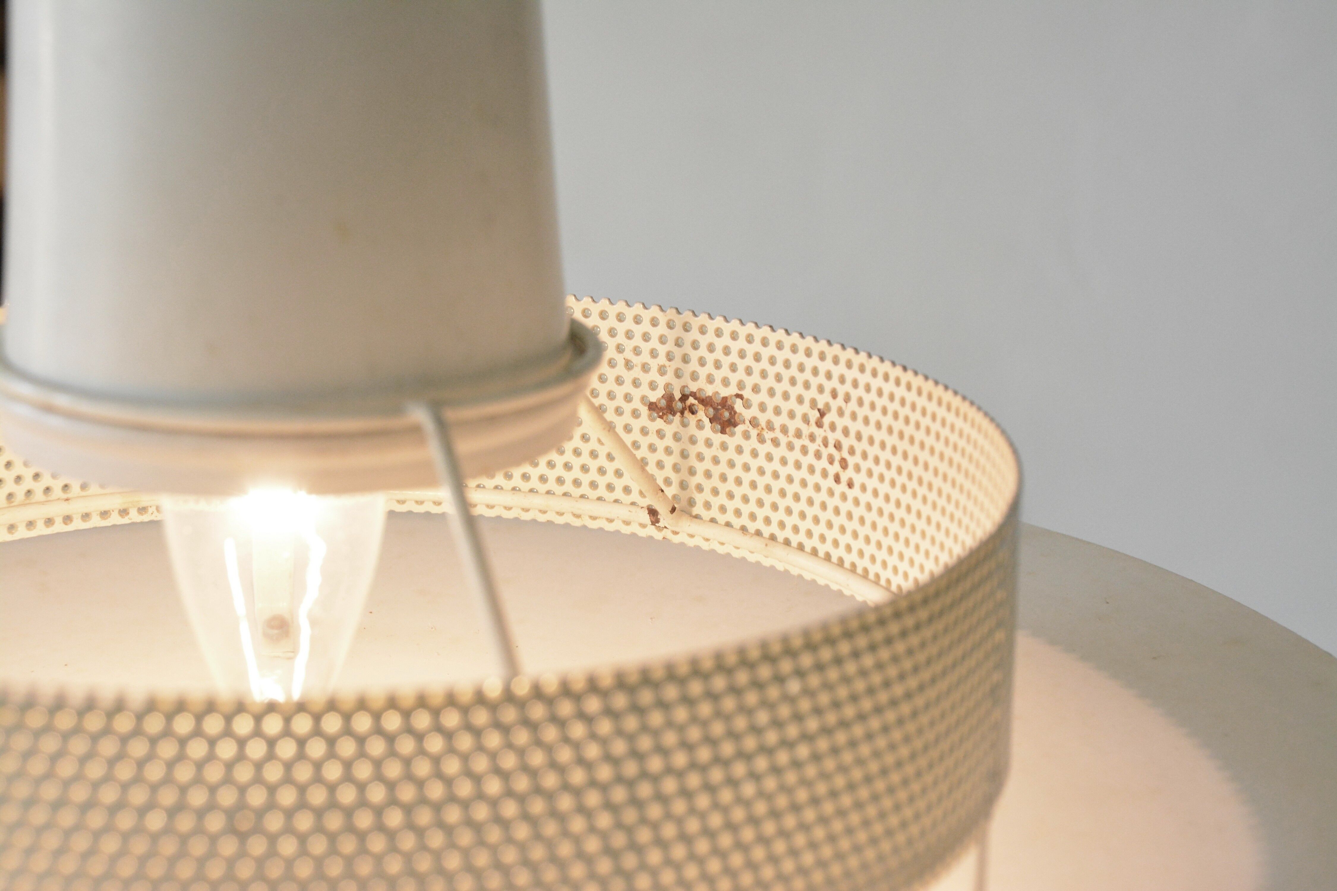 Pendant lamp by Hiemstra Perfolux 50s